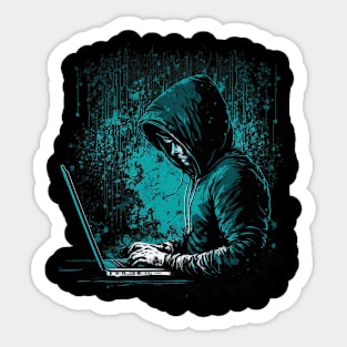 Hacker Minimalist Sticker